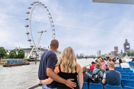 London City Tour: By Bus & River Cruise with Audio Commentary