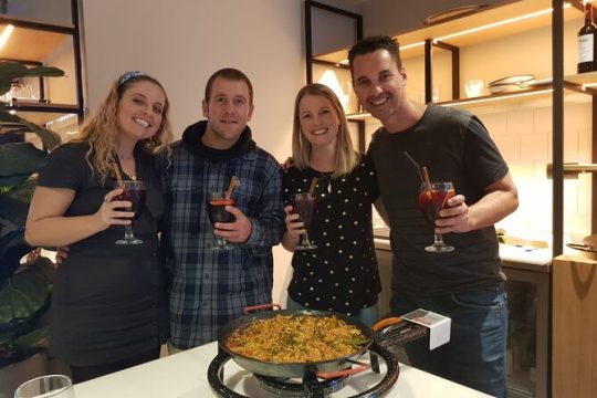 Paella & Sangria Showcooking Experience on a Rooftop