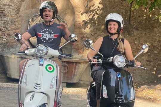 Self Drive Vespa Tour Rome Highlights Experience required