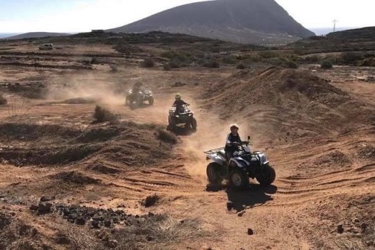 REAL OFF-ROAD QUAD TOUR TENERIFE, great sensations and adrenaline!
