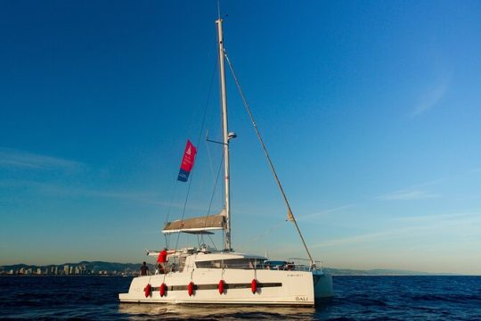 Barcelona Catamaran Private Experience up to 12 passengers