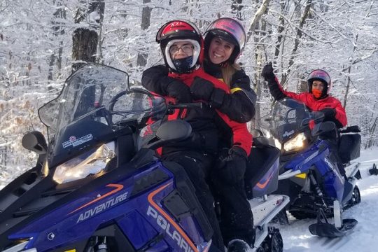 snowmobiling activity rides of 1 hour 30
