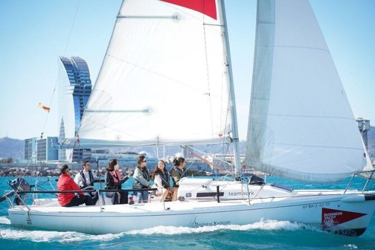 2 hour Sailing Experience on J80 Racing Yacht in Barcelona