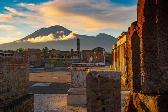 Late Afternoon Best time to visit Pompei on a private tour