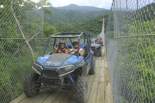 Combo Jorullo Bridge, RZR Tour & Canopy