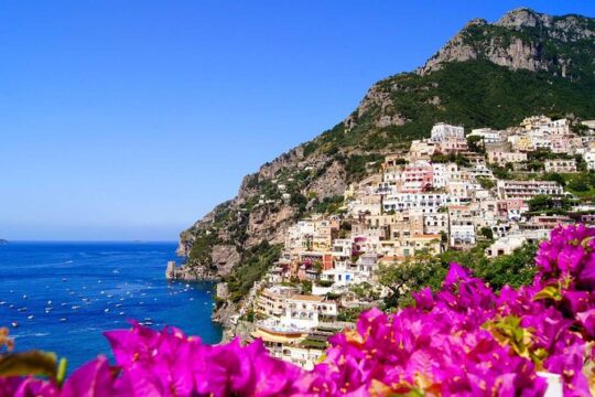 Private Day trip from Rome to Positano and Pompeii with official Guide