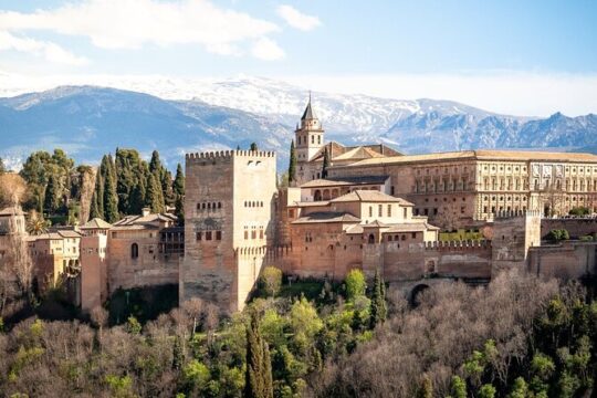 Alhambra: Nasrid Palaces & Generalife Guided Tour (Ticket included)