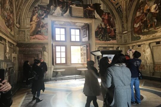 Private Early Morning Express Tour Sistine Chapel, Raphael Rooms