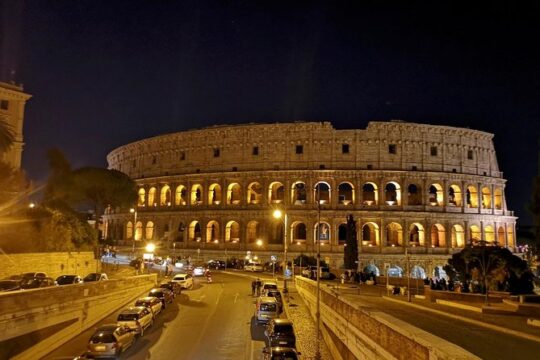 Private Rome by Night Driving Tour