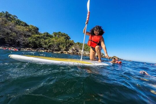 Full Day Tour in Yelapa and Majahuitas in Catamaran with Snorkel