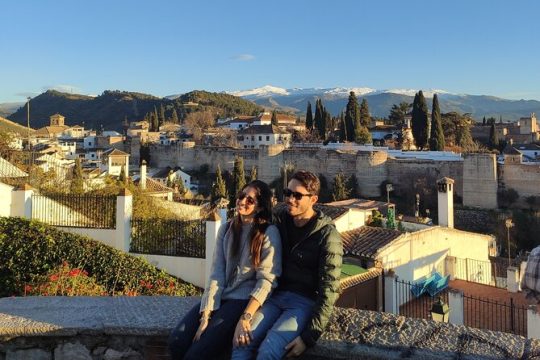 Alhambra Private Tour & Nazaries Palaces from Seville with Pickup