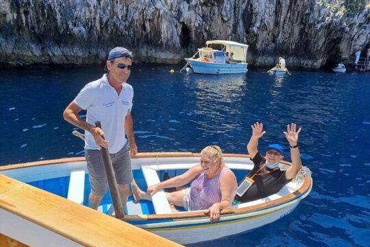 Capri Island and Blue Grotto Fullday from Rome