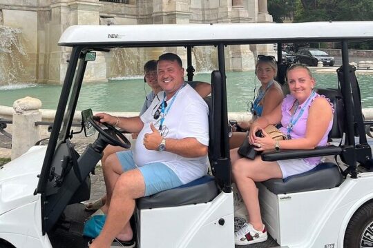 Rome: Small Group City Tour by Golf Cart with Gelato