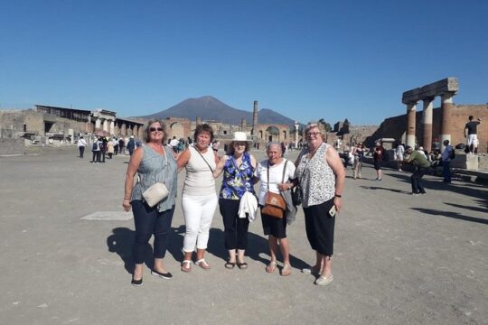 Pompeii SkipTheLine with Lunch&WineTasting from Rome