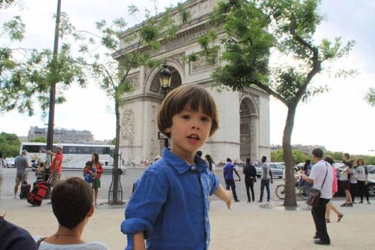 Paris Private Day Tour & Seine Cruise for Kids and Families