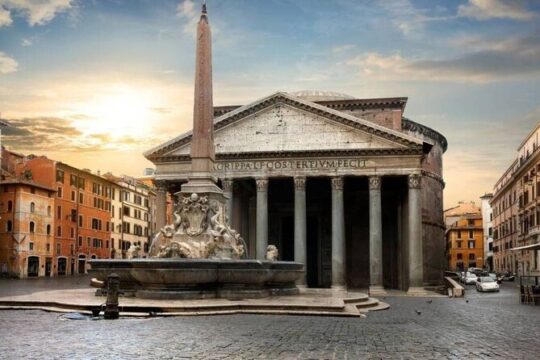 Pantheon Timeless Marvel Guided Tour with Entry Tickets