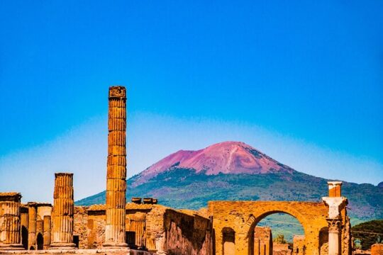 Private full day tour in Pompeii and Sorrento from Rome