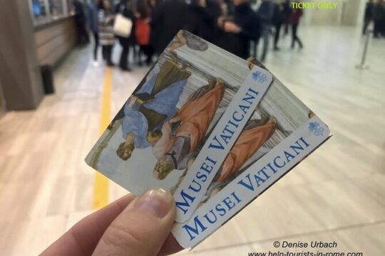 Vatican Museum & Sistine Chapel Ticket with Skip the Line Entrance