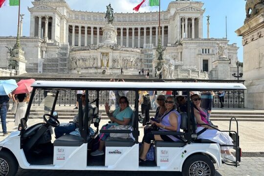 3-Hour Private Golf Cart Tour around Rome