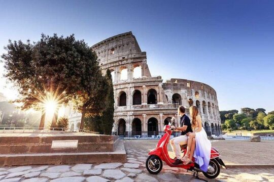 Rome In a Day Private Vespa Tour (Full day tour with lunch break)