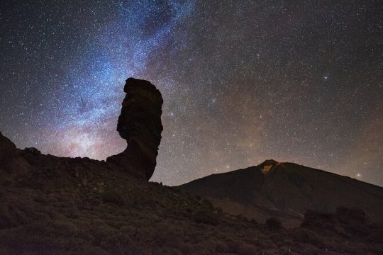 Sunset and stargazing from Teide