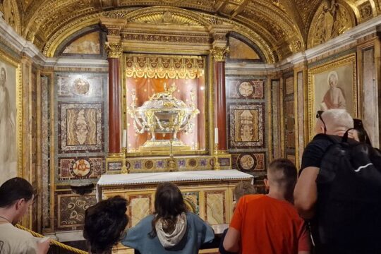 Relics from Passion of the Christ Walking Tour in Rome