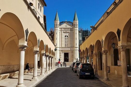 Full Day Private Tour to Cascia and Spoleto from Rome