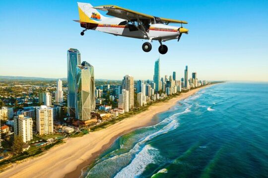 North Stradbroke Island - Scenic Flight & 4WD EcoTour with Lunch