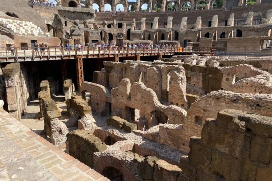 Catacombs, Colosseum and Roman Forum Private Tour