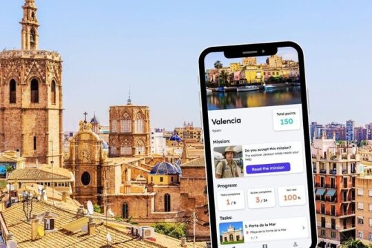 Valencia Exploration Game and City Tour on your Phone