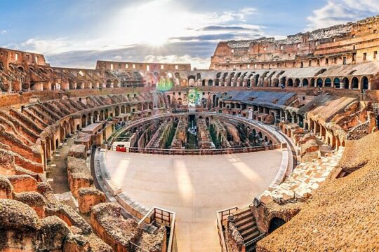 Colosseum Arena Floor, Roman Forum and Palatine Hill Guided Tour