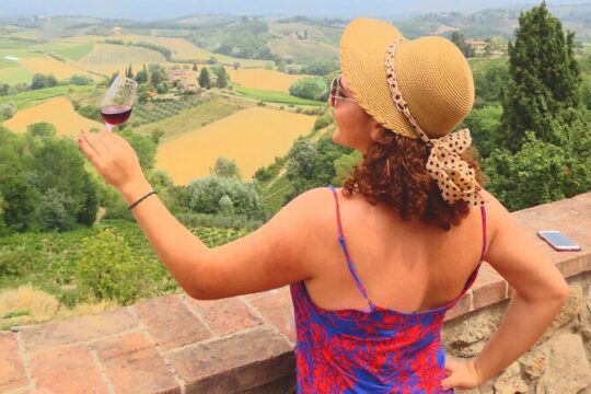 From Rome: Full-Day Trip to Tuscany & Siena with lunch & Wine Tasting