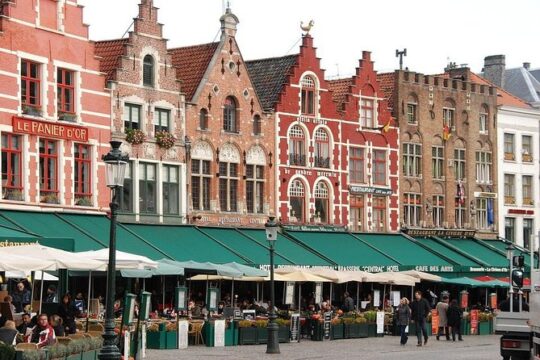 Private 12-hour Tour to Bruges from Paris with driver & guide with hotel pick up