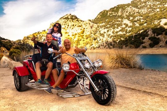 Guided trike tour in Mallorca in a small group
