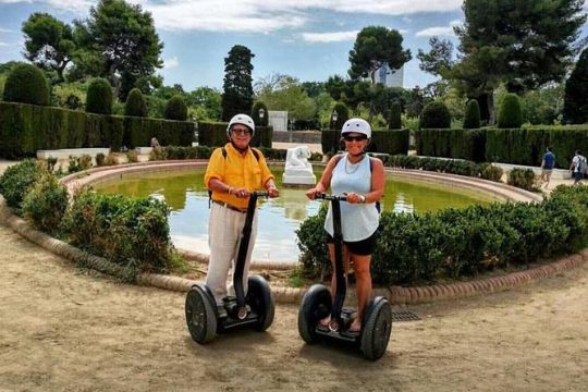 Barcelona Guided Night 2-hour Private Segway Tour