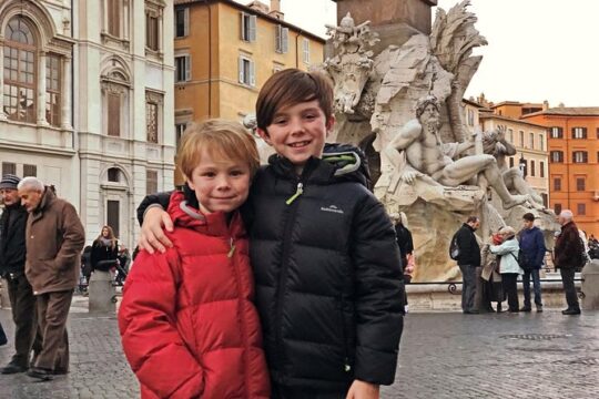 Private Kid-Friendly Rome Highlights Tour by Alessandra w Spanish Steps & Trevi