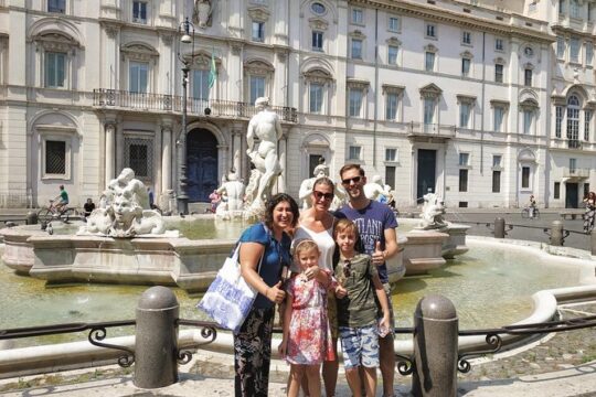 Rome City Tour w Pantheon, Trevi Fountain, Navona and more!