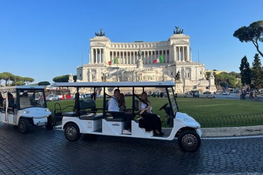 Baroque Rome Private Tour by Golf-Cart