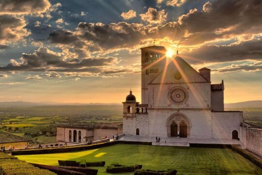 Assisi Fullday from Rome Gourmet Lunch&Wine Included