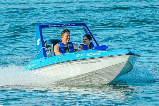 Speedboat experience in Cancun with snorkel included