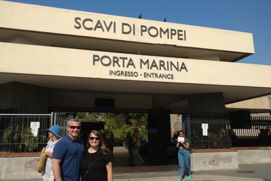 Pompeii Skip-The-Line with Lunch&WineTasting from Rome