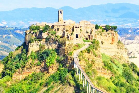 Day Trip from Rome to Dying Town of Bagnoregio & Orvieto w lunch & hotel pickup