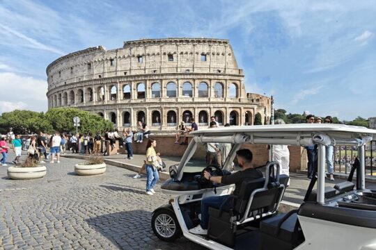 Rome Private Golf Cart Tour Exclusive Exploration
