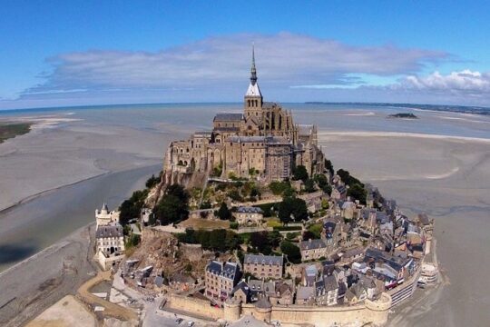 Private 12-hour tour to Mt. Saint Michel from Paris Hotel with driver & guide