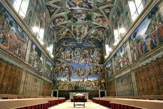 3 Hour Vatican Museums, the Sistine Chapel and St. Peter's Basilica Tour