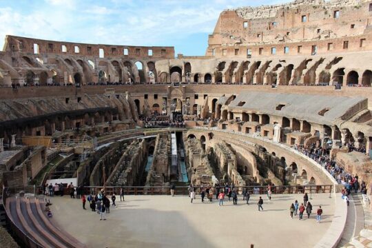 Colosseum Arena Floor Tour and Ancient Rome Access