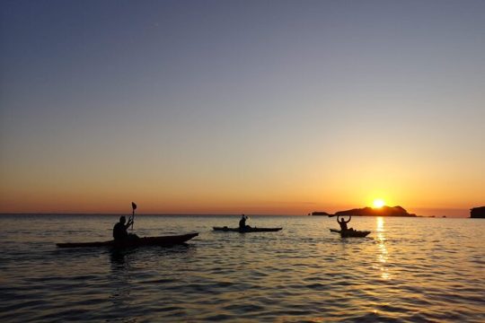 Kayak and Snorkel at Sunset