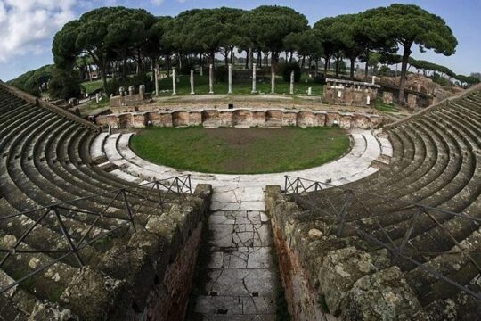 Ancient Ostia Ruins Roman Port of Ostia Antica Fullday from Rome