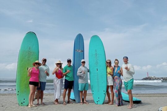 Surf Lesson with a Professional Surfer in Puerto Vallarta