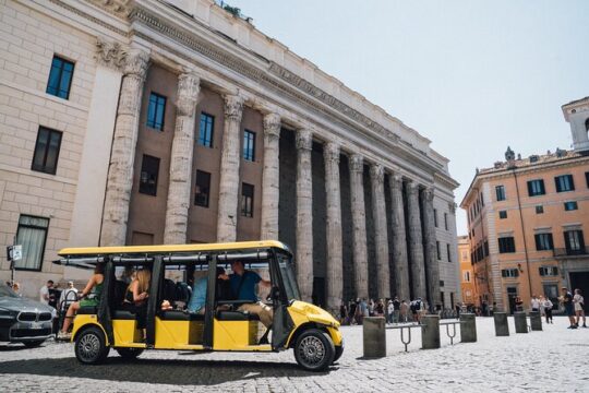 Golf Cart Driving Tour: Rome Express in 1.5 hrs